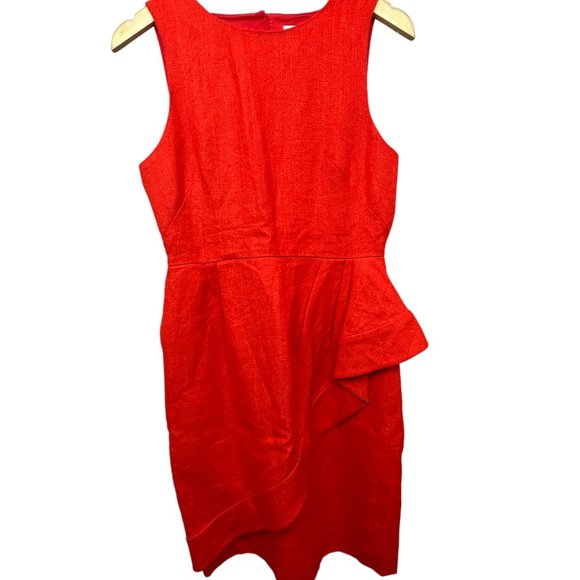 J. Crew Collection #78521 100% Linen Cha Cha Dress Size 4 NWT - Picture 1 of 13